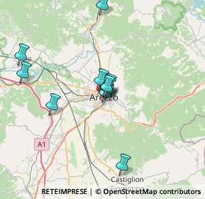 Mappa Via Campo di Marte, 52100 Arezzo AR, Italia (5.91545)