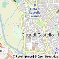 Карта Città di Castello