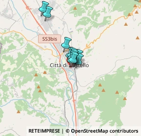Mappa Via Vantaggio, 06012 Città di Castello PG, Italia (1.64)