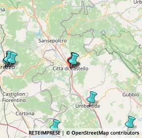 Mappa Via Vantaggio, 06012 Città di Castello PG, Italia (21.35)