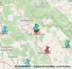Mappa Via Vantaggio, 06012 Città di Castello PG, Italia (29.25643)