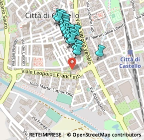 Mappa Via Vantaggio, 06012 Città di Castello PG, Italia (0.2145)