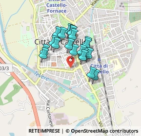 Mappa Via Vantaggio, 06012 Città di Castello PG, Italia (0.315)