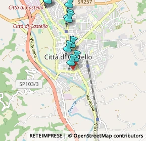 Mappa Via Vantaggio, 06012 Città di Castello PG, Italia (1.04182)