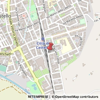 Mappa Via Galileo Galilei, 42, 06012 Città di Castello, Perugia (Umbria)