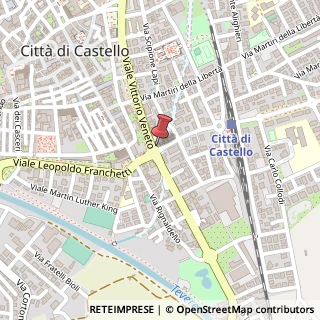 Mappa Via di Rignaldello, 24, 06012 Città di Castello, Perugia (Umbria)