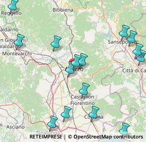 Mappa Via Antonio Cecchi, 52100 Arezzo AR, Italia (21.016)