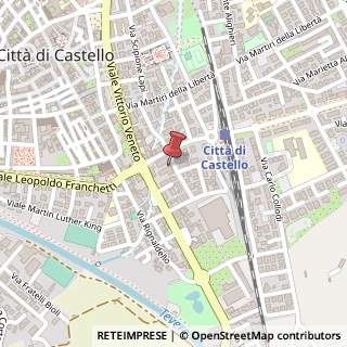 Mappa Via XXV Aprile, 3, 06012 Città di Castello, Perugia (Umbria)