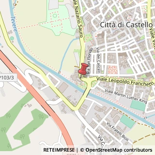 Mappa Viale Nazario Sauro, 12, 06012 Città di Castello, Perugia (Umbria)