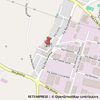 Mappa Via Salvador Allende, 16E, 60022 Castelfidardo, Ancona (Marche)