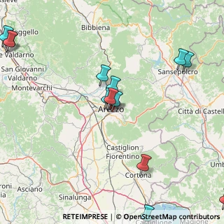 Mappa Via San Bernardino da Siena, 52100 Arezzo AR, Italia (20.86643)
