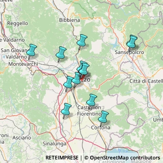 Mappa Via San Bernardino da Siena, 52100 Arezzo AR, Italia (13.04385)