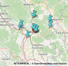 Mappa Via Teofilo Torri, 52100 Arezzo AR, Italia (8.735)
