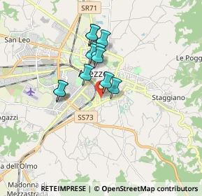 Mappa Via Teofilo Torri, 52100 Arezzo AR, Italia (1.35)