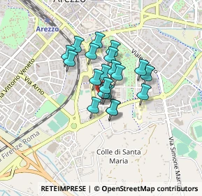 Mappa Via Teofilo Torri, 52100 Arezzo AR, Italia (0.2745)