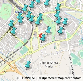 Mappa Via Teofilo Torri, 52100 Arezzo AR, Italia (0.596)