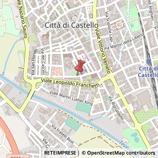 Mappa Via borgo farinario 42, 06012 Città di Castello, Perugia (Umbria)
