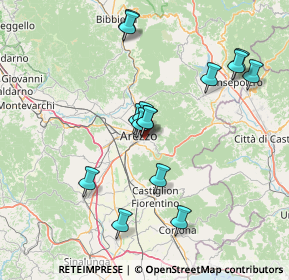 Mappa Via Lorenzo Viani, 52100 Arezzo AR, Italia (14.608)