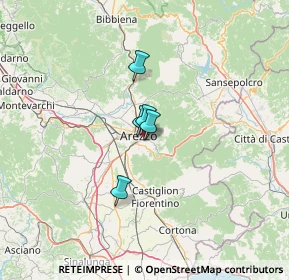 Mappa Via Lorenzo Viani, 52100 Arezzo AR, Italia (36.90538)