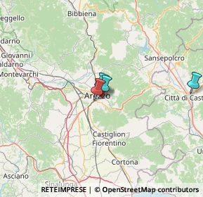 Mappa Via Lorenzo Viani, 52100 Arezzo AR, Italia (48.07364)