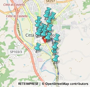 Mappa Corso Vittorio Emanuele II, 06012 Città di Castello PG, Italia (0.5915)