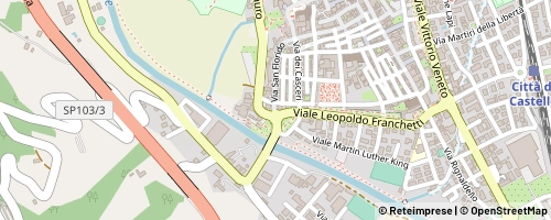 Mappa Città di Castello