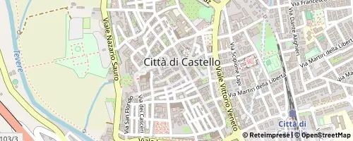 Mappa Città di Castello