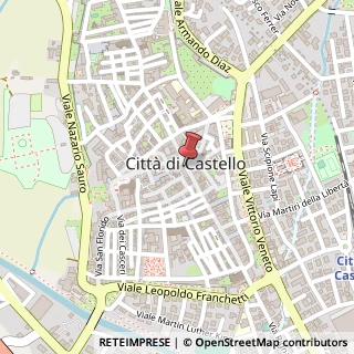 Mappa Corso Vittorio Emanuele, 1, 06012 Città di Castello, Perugia (Umbria)