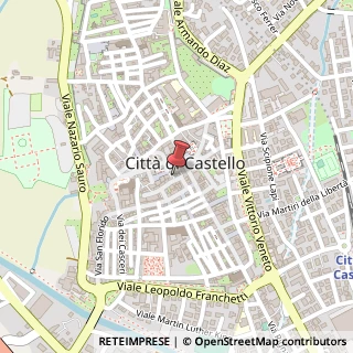 Mappa Via dei Tre nonni, 6, 06012 Città di Castello, Perugia (Umbria)