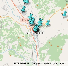 Mappa Piazza Gabriotti, 06012 Città di Castello PG, Italia (2.405)