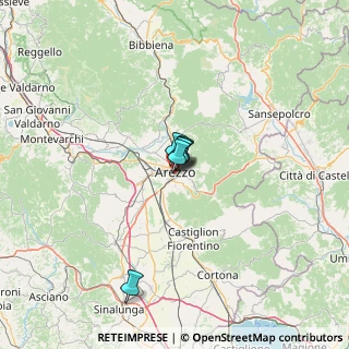 Mappa Via Trasimeno, 52100 Arezzo AR, Italia (41.6075)