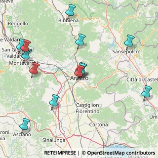 Mappa Via Trasimeno, 52100 Arezzo AR, Italia (19.64231)