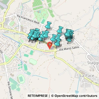 Mappa Via Salvino Salvini, 52100 Arezzo AR, Italia (0.37241)