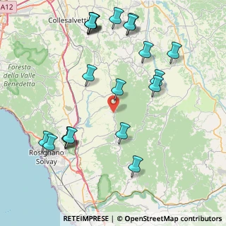 Mappa Via di Casimarsi, 56040 Santa luce PI, Italia (10.031)