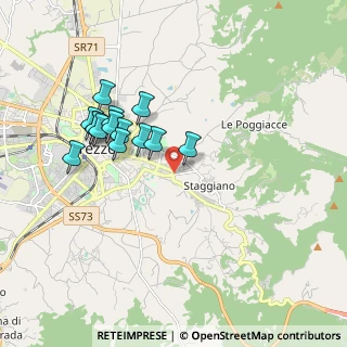 Mappa La Pace, 52100 Arezzo AR, Italia (1.75571)