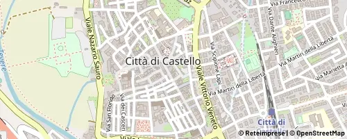 Mappa Città di Castello
