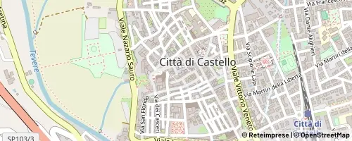 Mappa Città di Castello