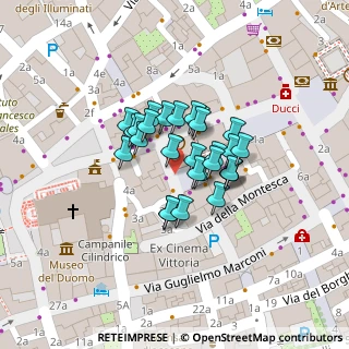 Mappa Piazza Fanti, 06012 Città di Castello PG, Italia (0)