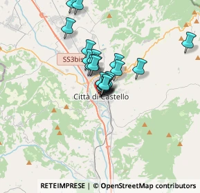 Mappa Via del Rialto, 06012 Città di Castello PG, Italia (2.3885)