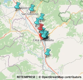 Mappa Via Aretina, 06012 Città di Castello PG, Italia (4.5125)