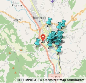 Mappa Via Aretina, 06012 Città di Castello PG, Italia (1.15)