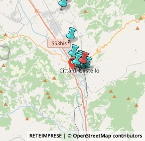 Mappa Via Aretina, 06012 Città di Castello PG, Italia (2.01583)