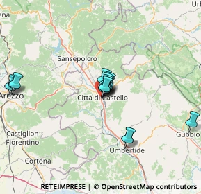 Mappa Via Aretina, 06012 Città di Castello PG, Italia (11.57786)