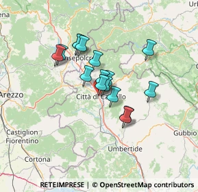 Mappa Via Aretina, 06012 Città di Castello PG, Italia (10.12563)