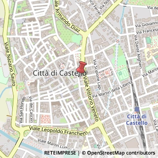 Mappa Viale Antonio Gramsci, 12, 06012 Città di Castello, Perugia (Umbria)