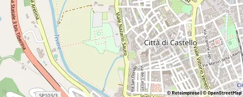 Mappa Città di Castello