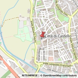 Mappa Via della Pendinella, 06012 Città di Castello PG, Italia, 06012 Città di Castello, Perugia (Umbria)