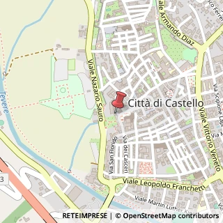 Mappa Via della Pendinella, 7, 06012 Città di Castello, Perugia (Umbria)