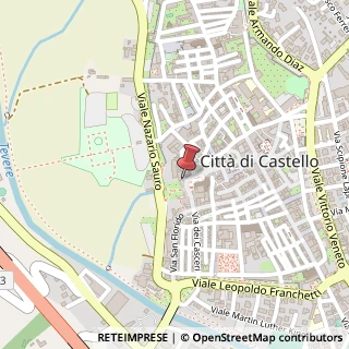 Mappa Piazza Gabriotti, 7/a, 06012 Città di Castello, Perugia (Umbria)
