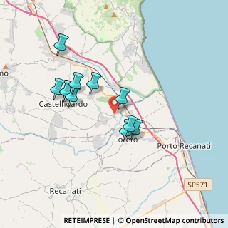 Mappa SP3, 60022 Castelfidardo AN, Italia (3.26636)